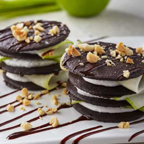 Chocolate Apple Napoleon