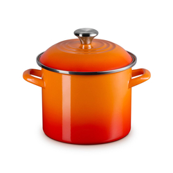 Le Creuset Enameled Steel Stockpot with Stainless Steel Knob, 6 qt.