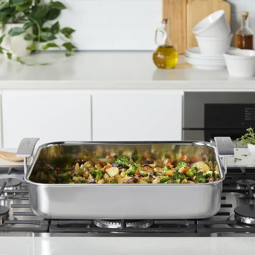 Demeyere Industry5 Stainless Steel Roasting Pan