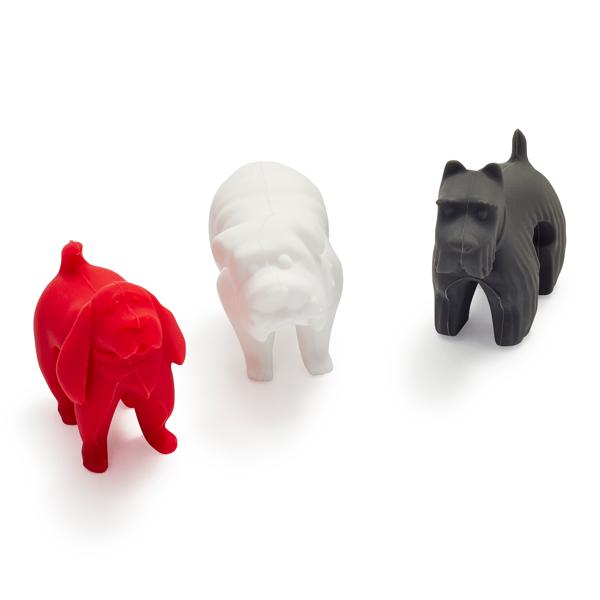 Tovolo Dog Lid Rests, Set of 3