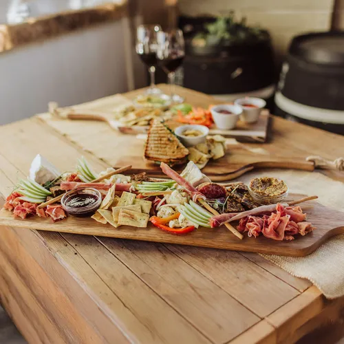 Picnic Time Artisan Acacia Wood Charcuterie Board, 30"