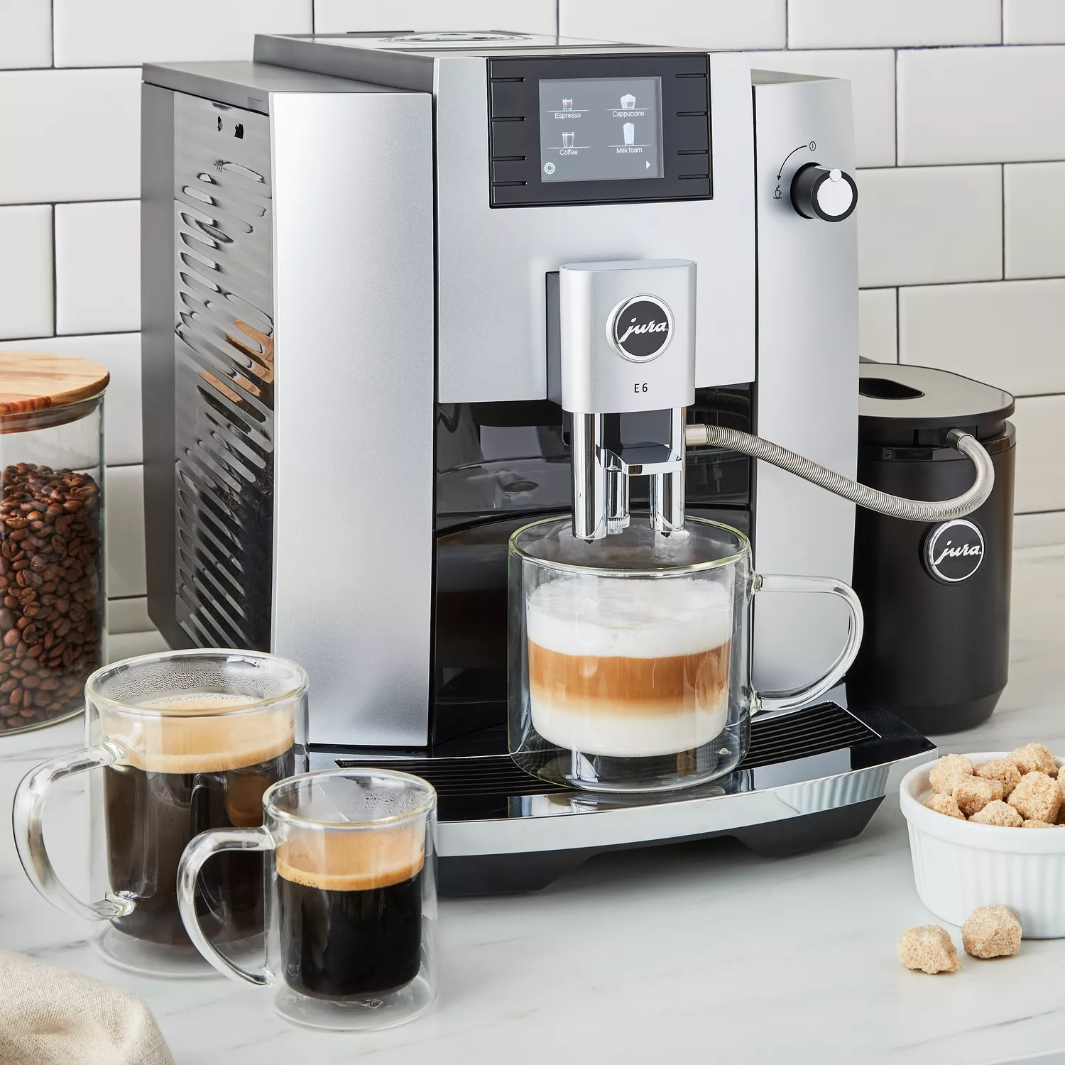 JURA E6 Automatic Coffee Machine Sur La Table