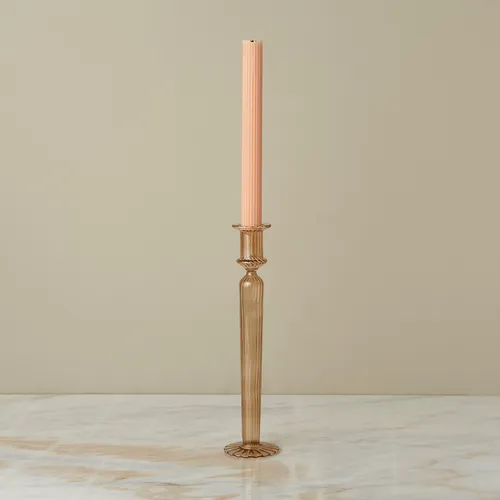 Be Home Nalia Goldtone Taper Candle Holder