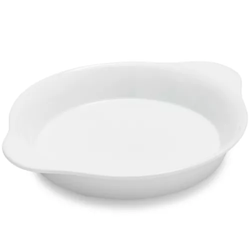 Sur La Table Porcelain Round Gratin Dish