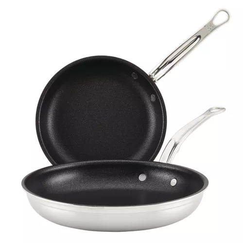 Hestan ProBond Stainless Steel TITUM™ Nonstick Skillets, Set of 2, 8.5" and 11
