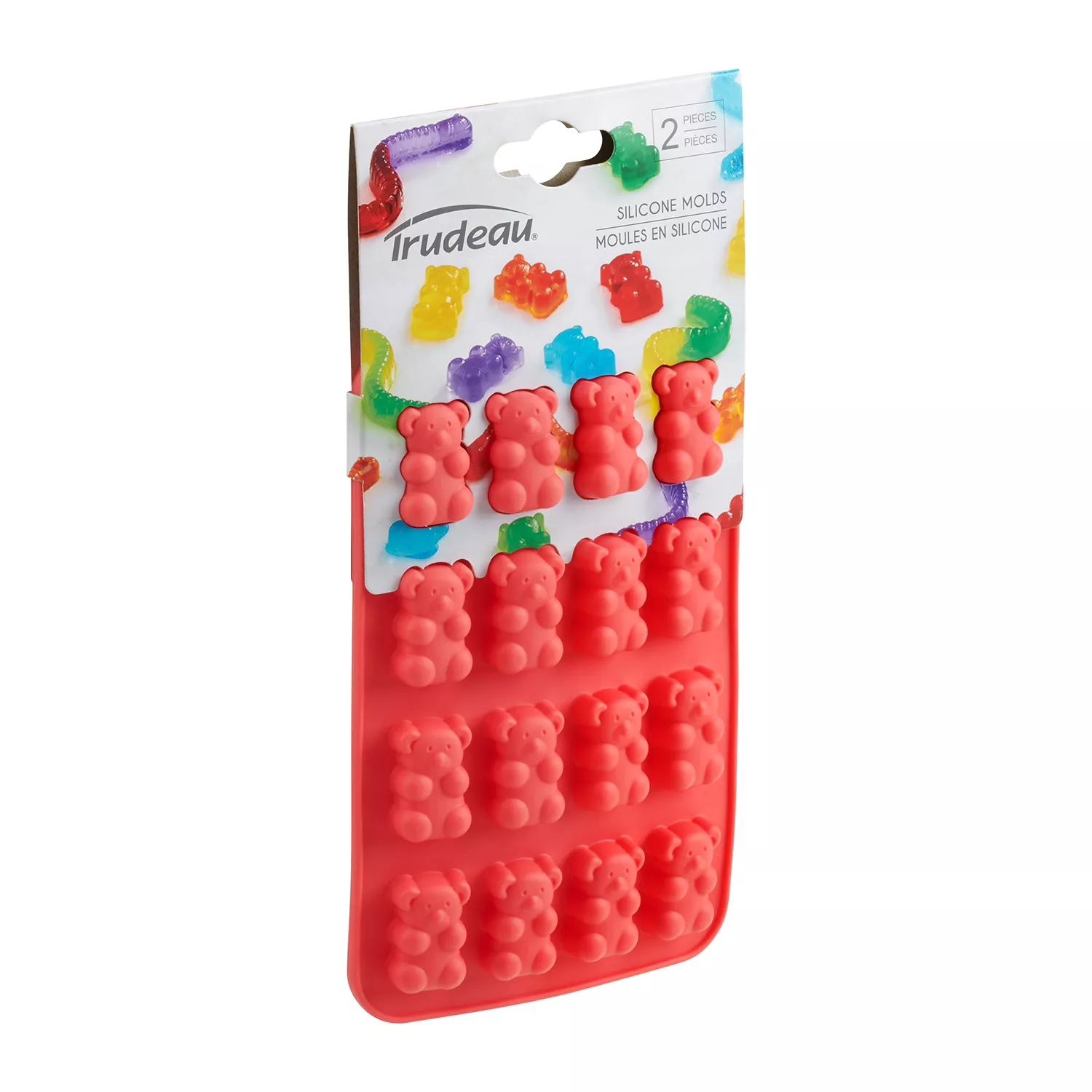 Silicone Gummy Bear Candy Silicone Molds & Ice Cube Tablets - Set