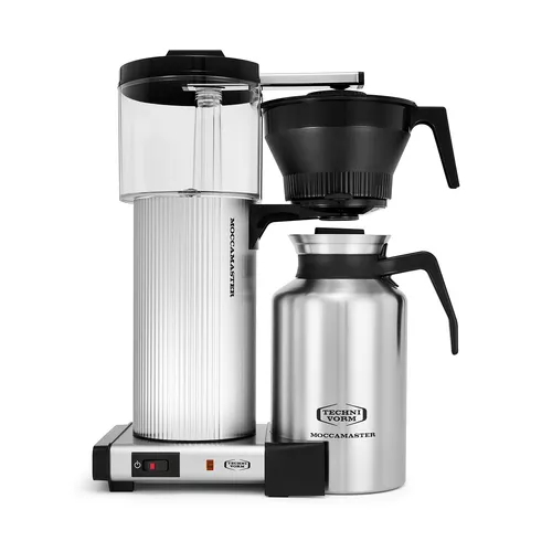 Technivorm Moccamaster 69212 Cup One, One-Cup Coffee Maker 10 Ounce  Polished Silver