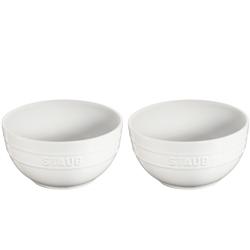 Staub Stoneware Bowls, Set of 2