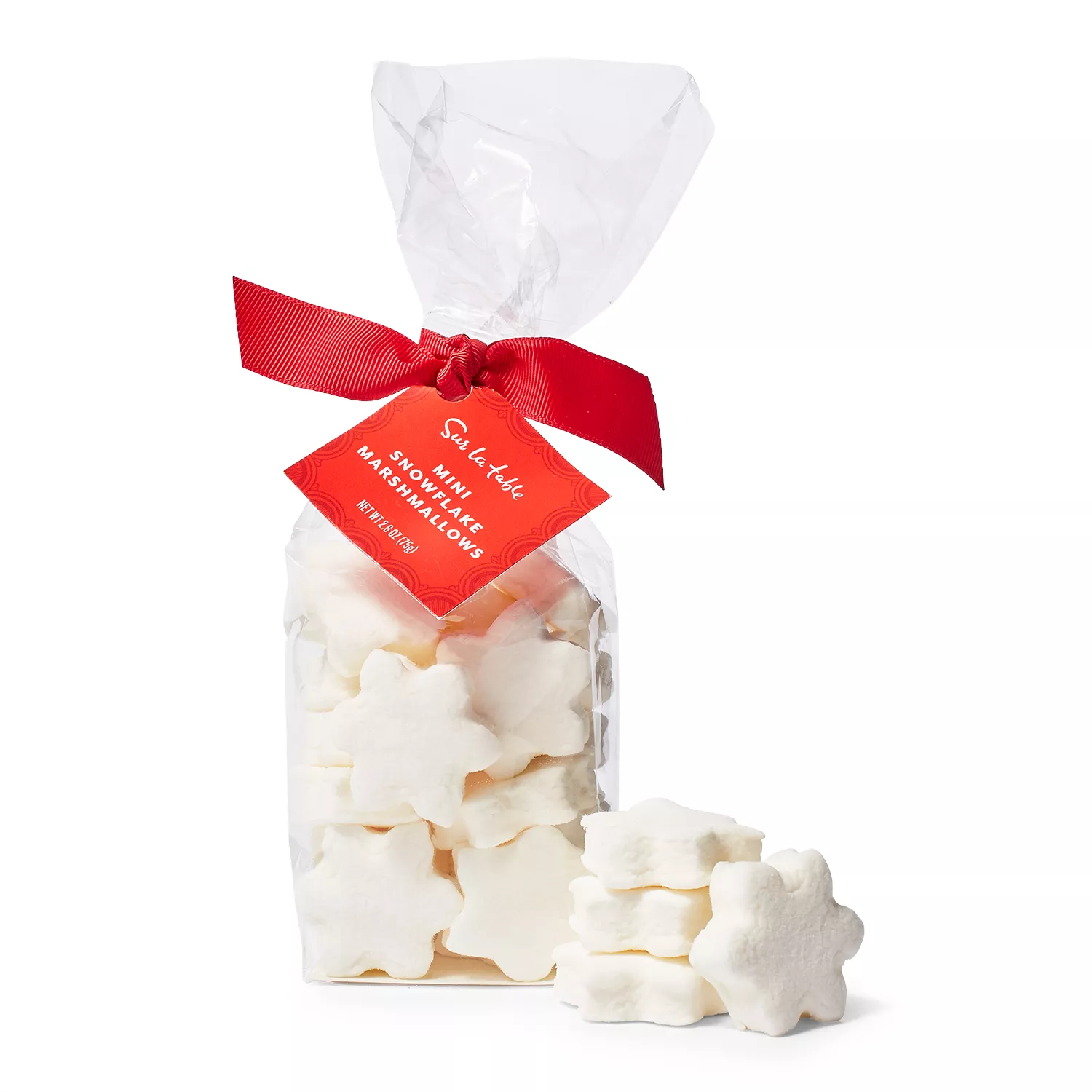 Sur La Table Snowflake Marshmallows Bag