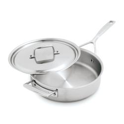 Demeyere Essential5 Stainless Steel Saute Pan with Lid, 3 Qt. Great pan! Exactly what we needed