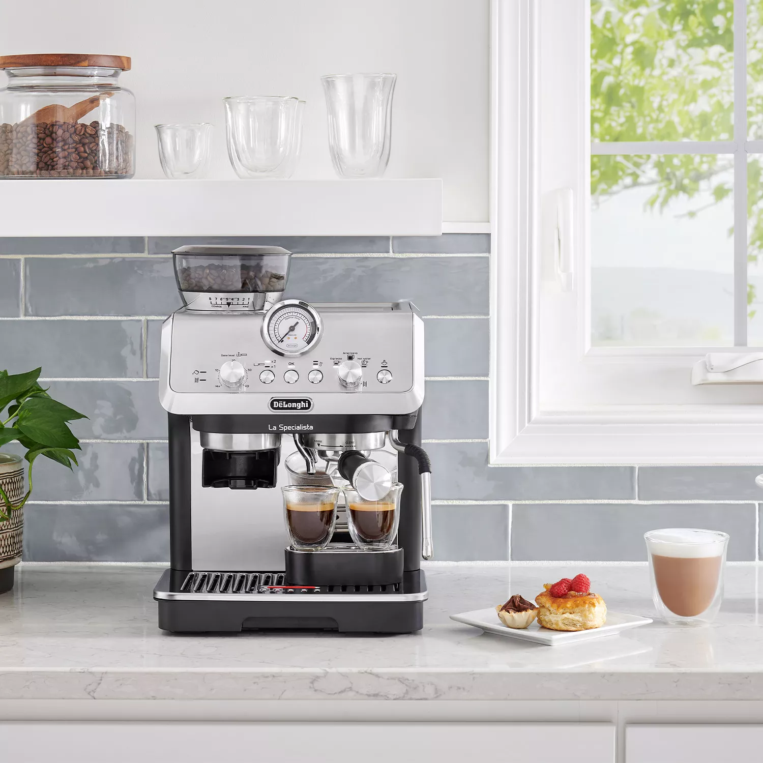 De'Longhi La Specialista Arte Espresso Machine with Grinder, Bean to Cup  Coffee & Cappuccino Maker & Reviews