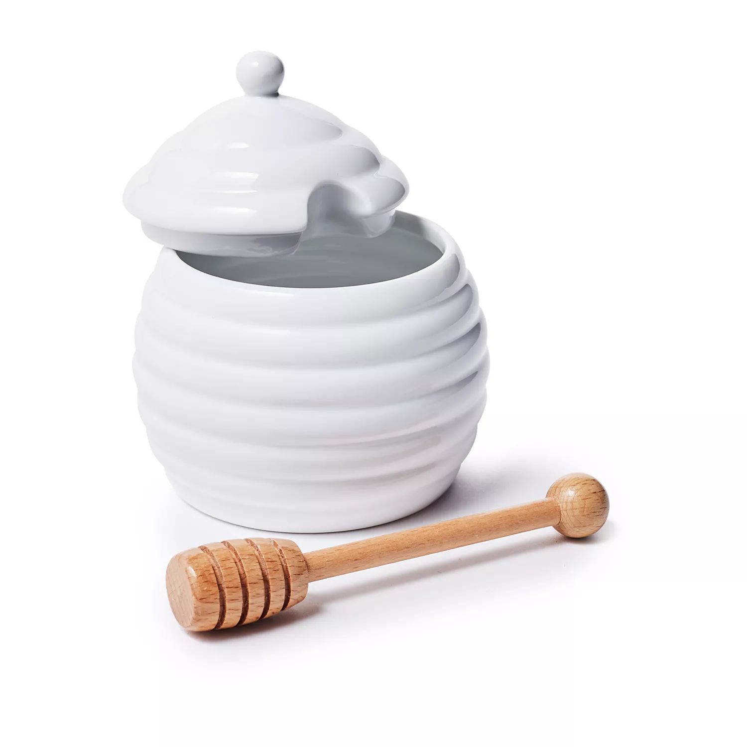 Sur La Table Porcelain Honey Pot