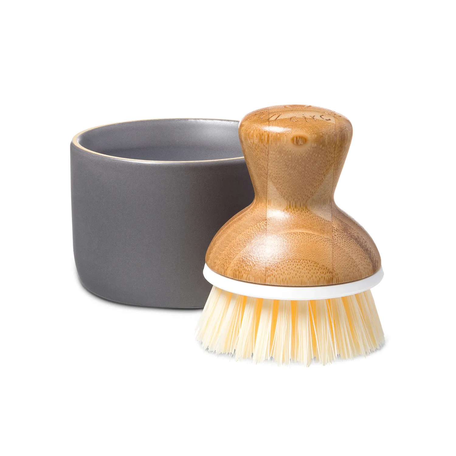 Full Circle Scrub Brush with Dish