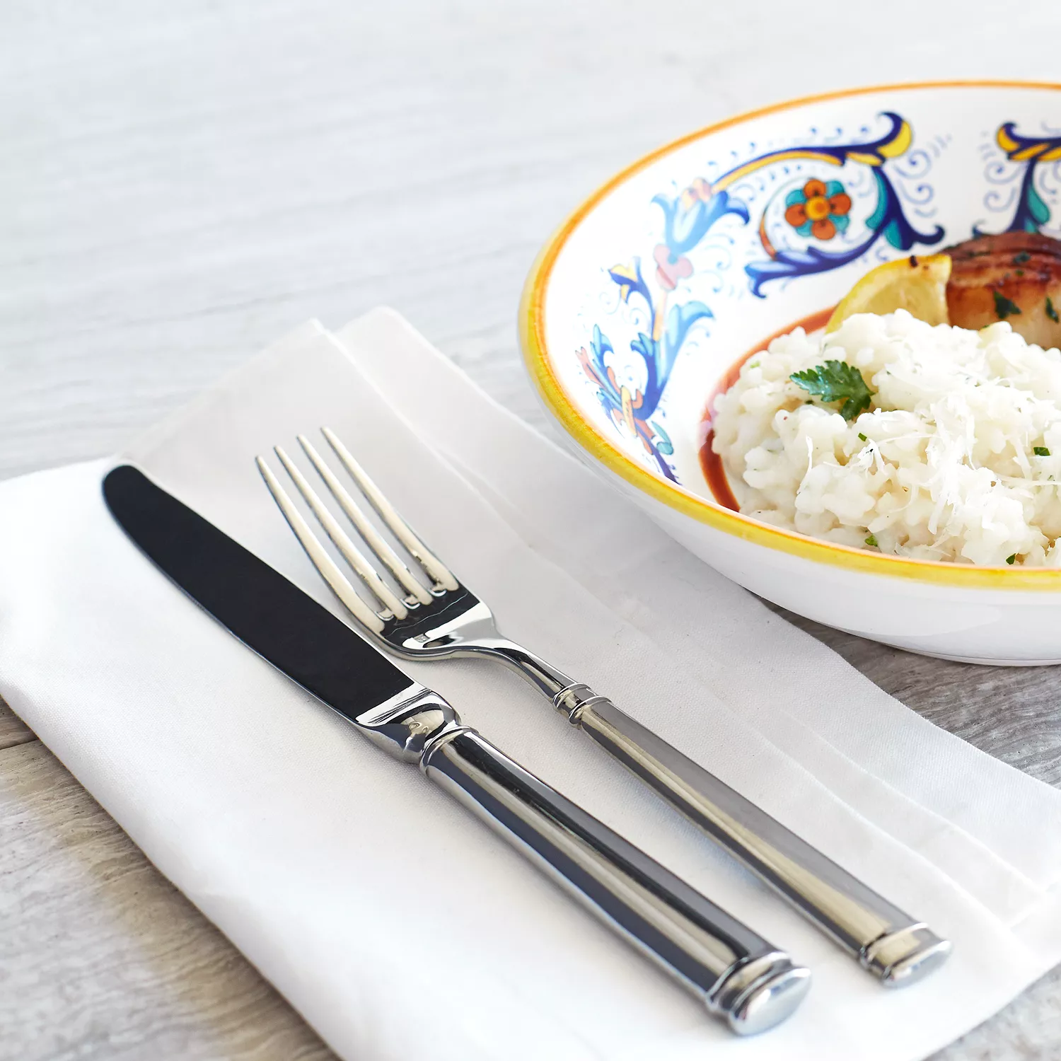 Fortessa Bistro Flatware Set, 5-Piece Set