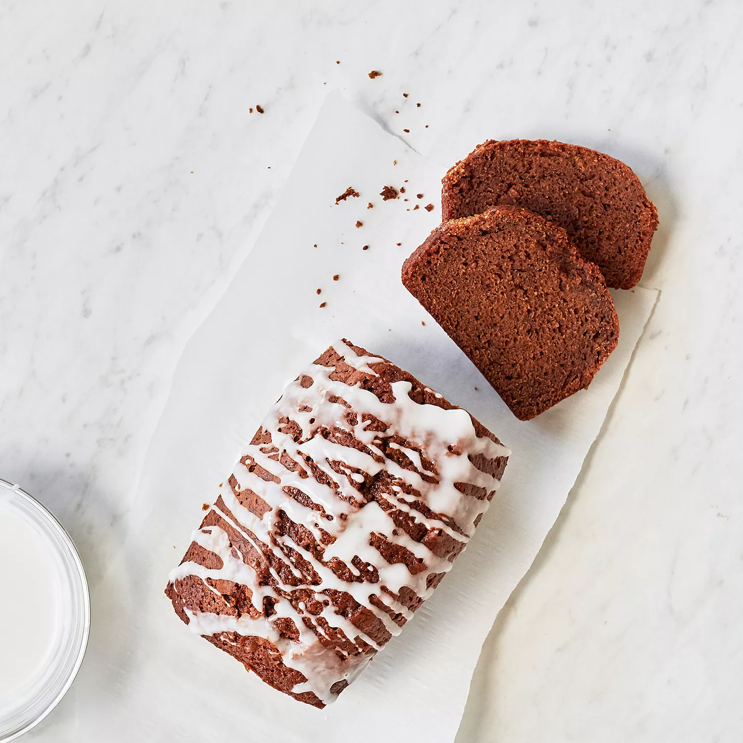 Sur La Table Gingerbread Loaf Mix with Vanilla Glaze