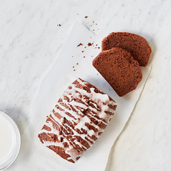 Gingerbread Loaf Mix with Vanilla Glaze