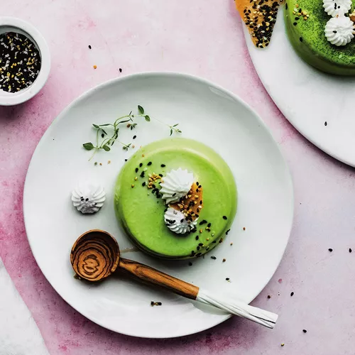 Matcha Panna Cotta