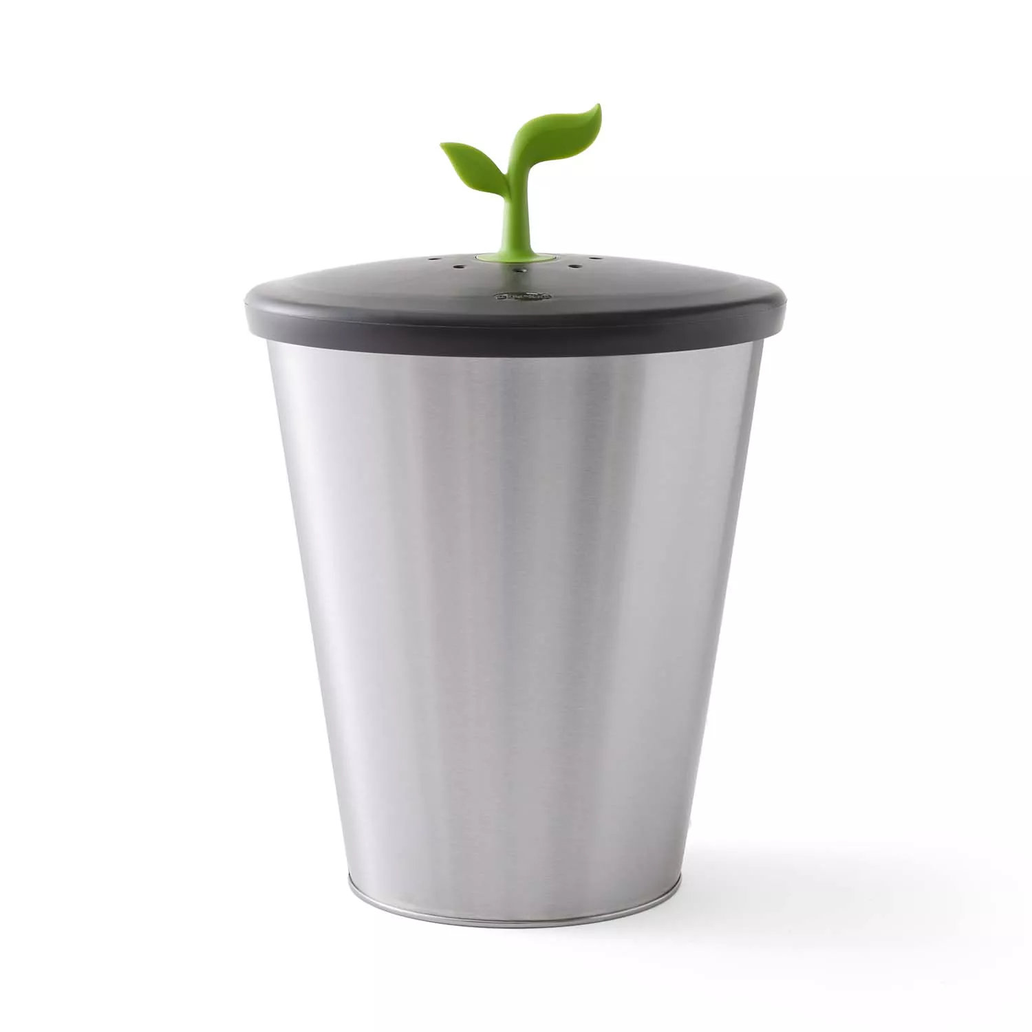 Chef&#8217;n EcoCrock Stainless Steel Compost Bin