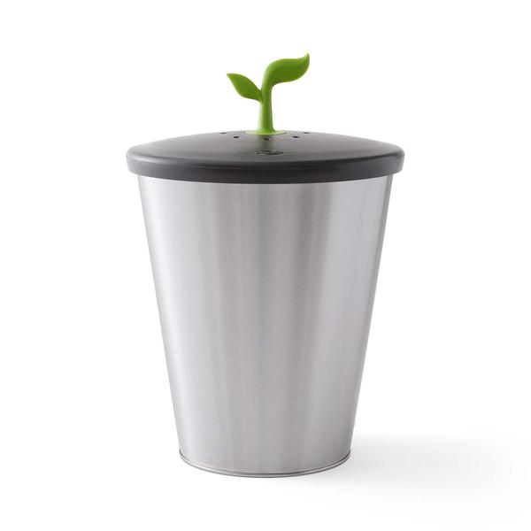 Chef’n EcoCrock Stainless Steel Compost Bin - thumbnail 2