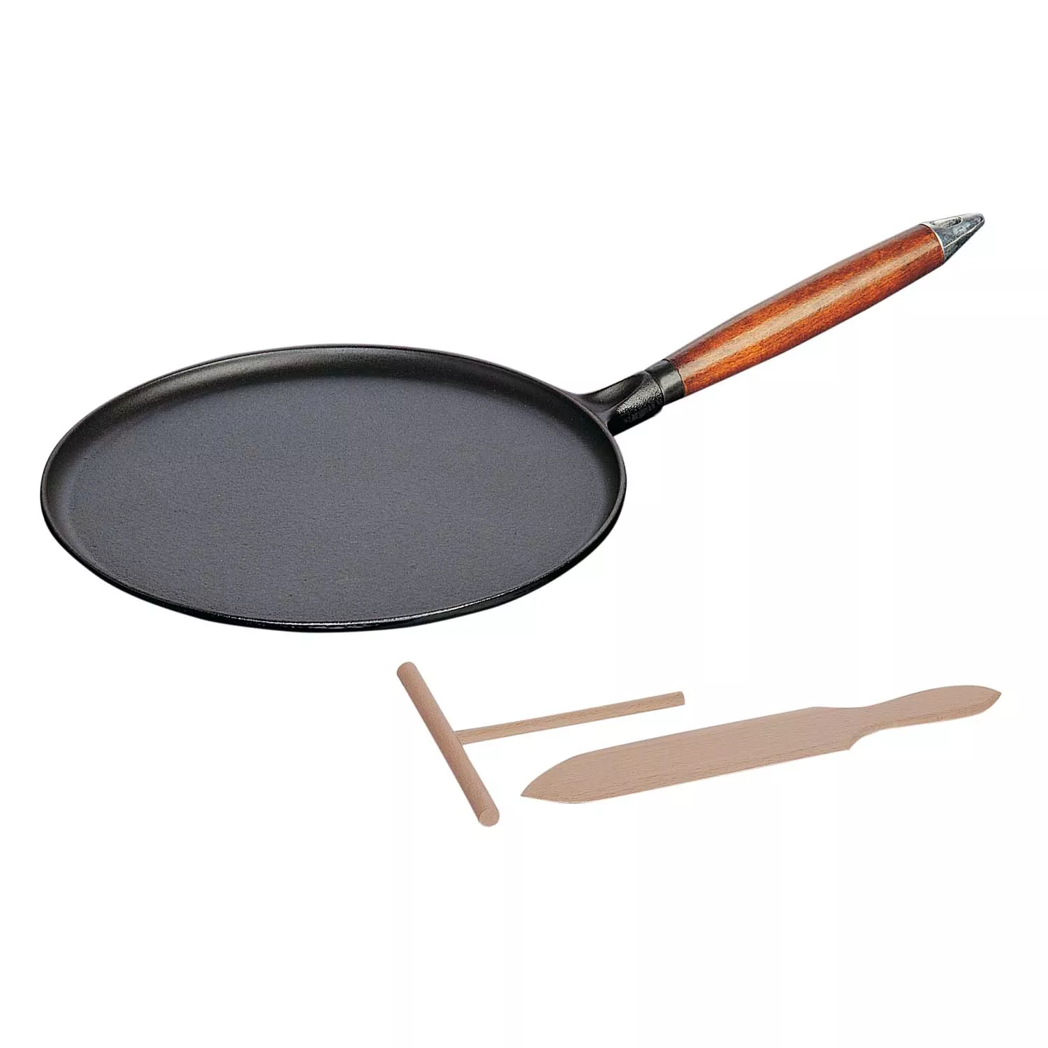 Staub Cast Iron Crepe Pan Set