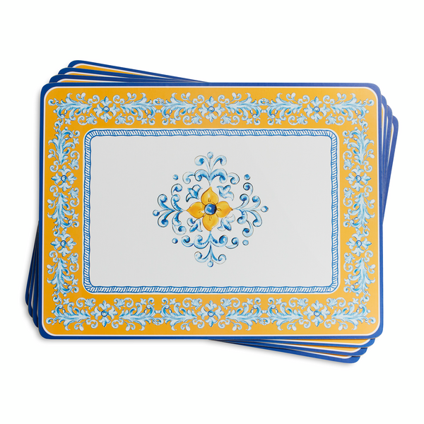 Mercado Cork-Backed Placemats, Set of 4