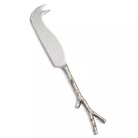Sur La Table Silver Twig Soft Cheese Knife