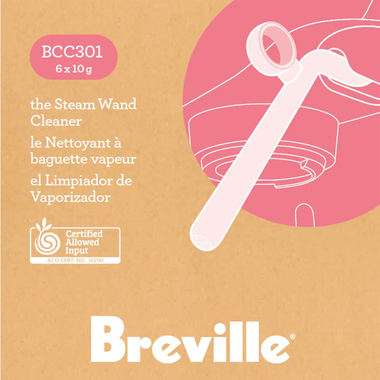 Breville Steam Wand Cleaner