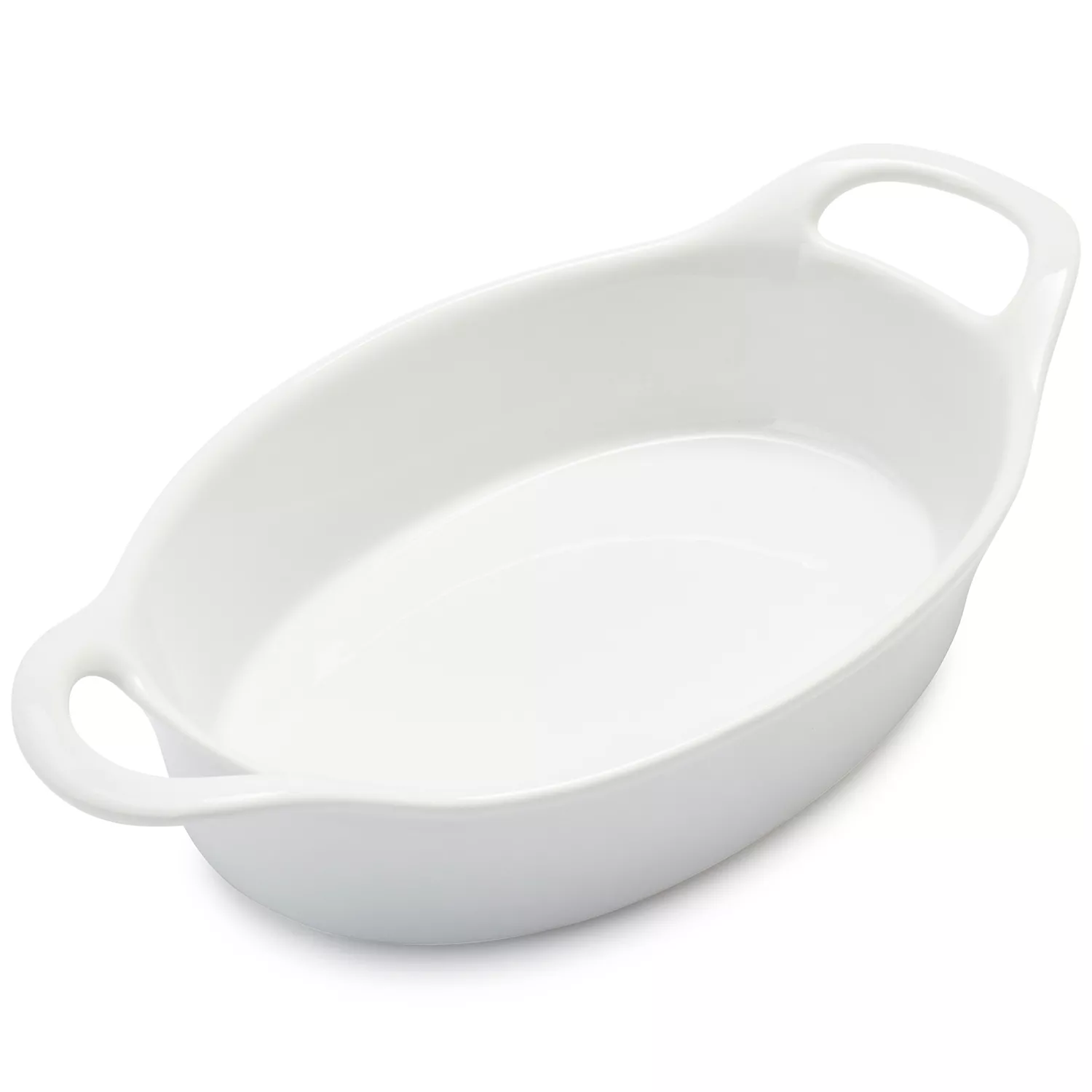 Sur La Table Oval Porcelain Baker, 1.8 qt.