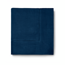 Sferra Festival Linen Navy Tablecloth 