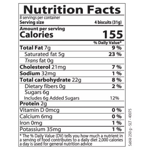 La Mère Poulard Shortbread Cookie Tin