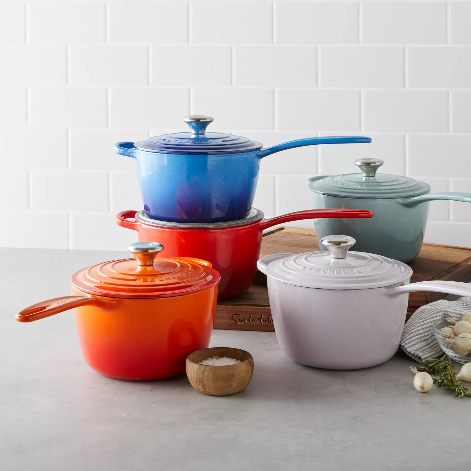 Le Creuset Signature Saucepan, 2.25 qt.