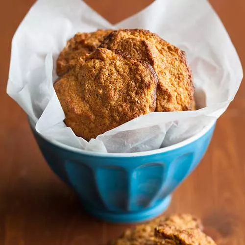Pumpkin Cookies with Pistachios