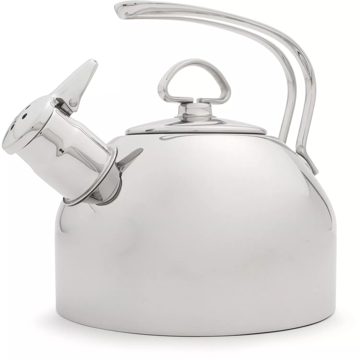KitchenAid Stainless Steel Whistling Induction Teakettle - Brushed  Stainless Steel