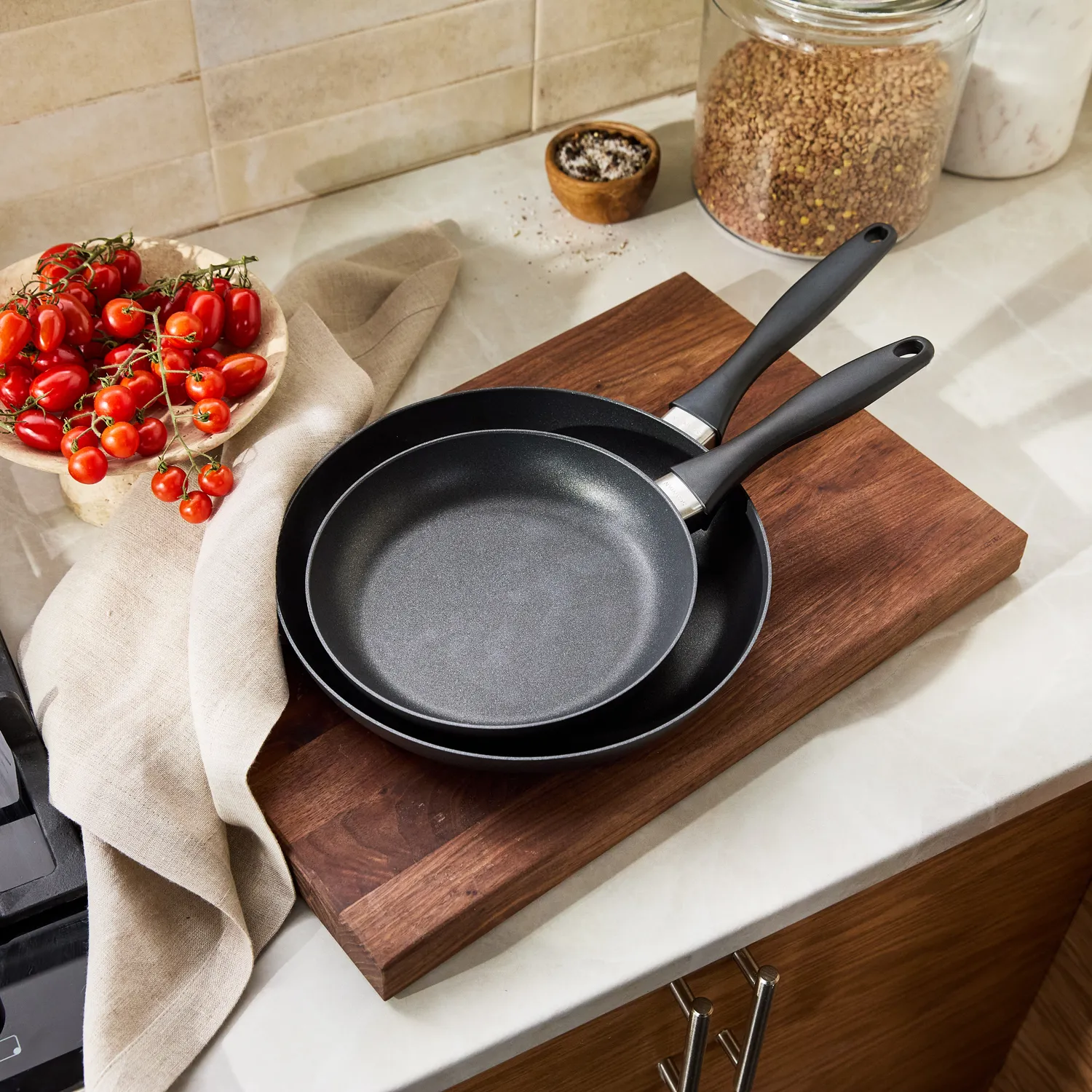 Scanpan Momenta Set of 2 Skillets, 8" & 10.25"