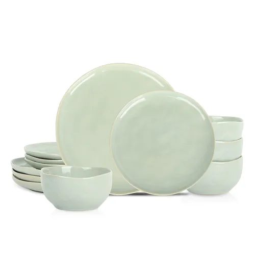 Stone Lain Mirella Stoneware 12-Piece Dinnerware Set