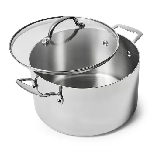 Sur La Table Signature Stainless Steel Stockpot, 8 qt. 