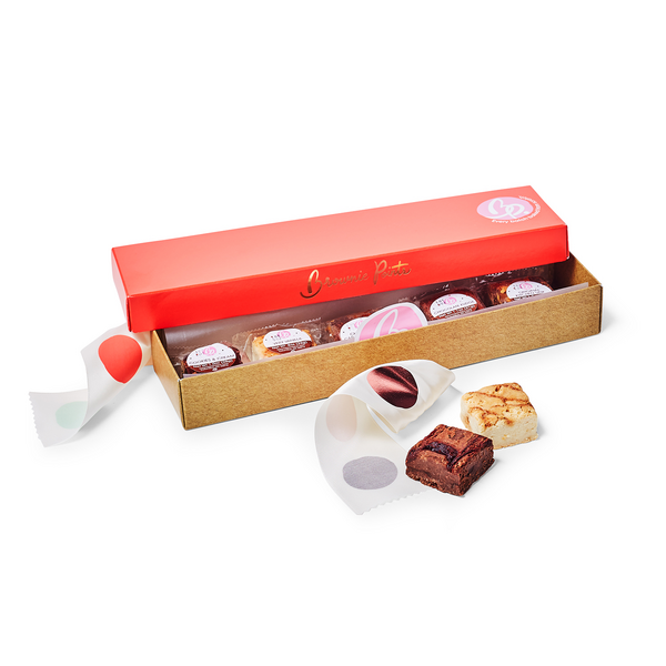 Brownie Points Baby Brownies Gift Box, 6 Pieces