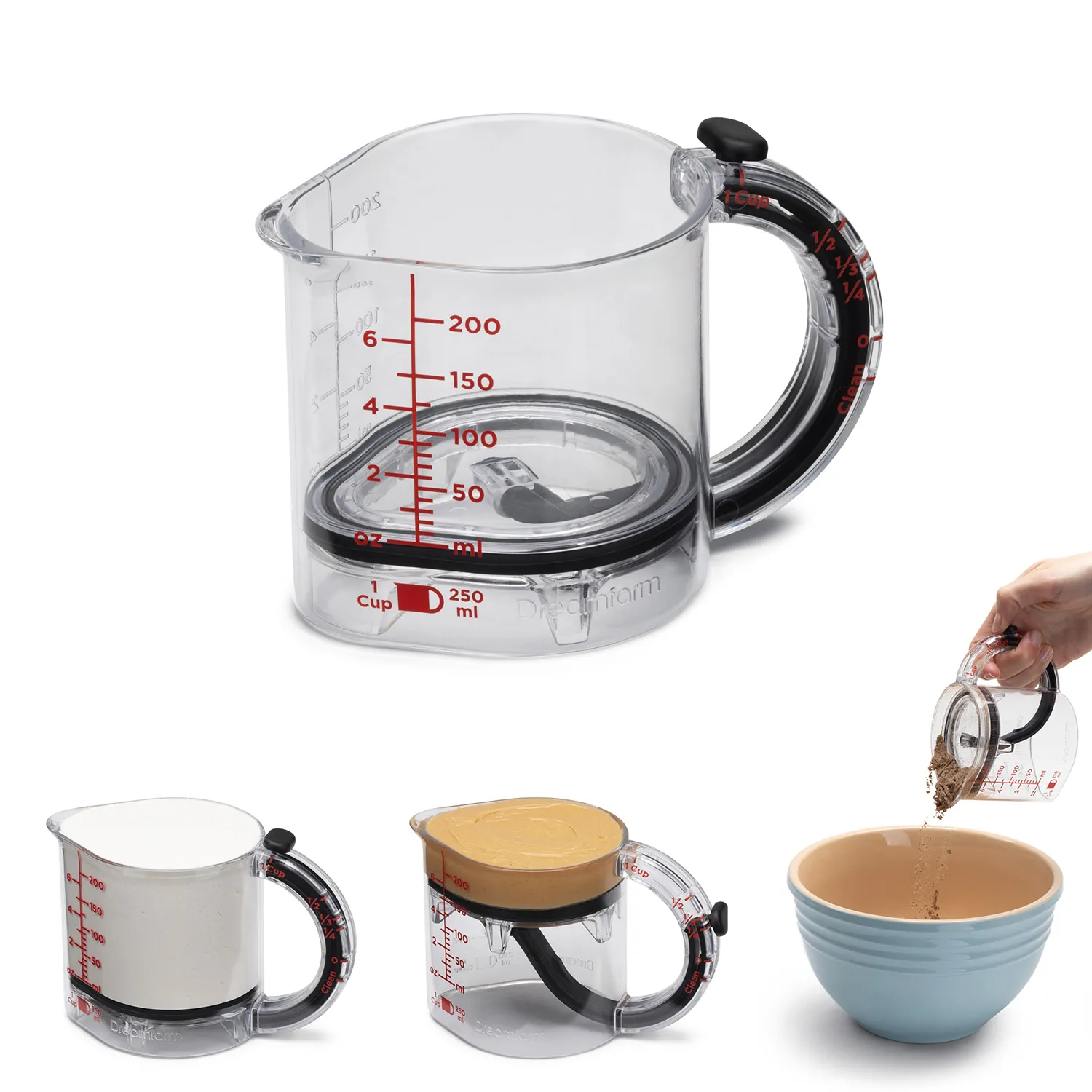 Dreamfarm Upcup Adjustable Measuring Cup