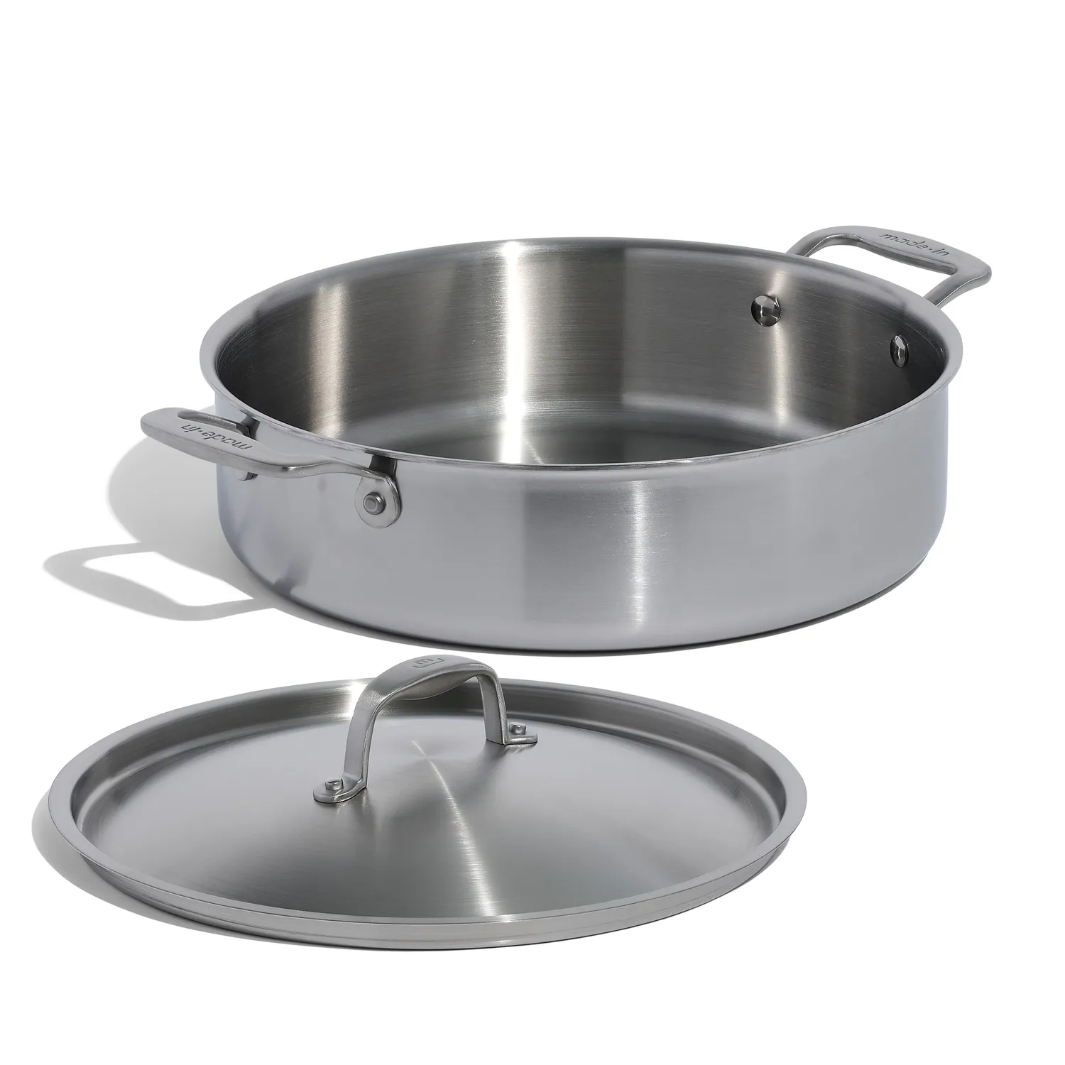 Made In Stainless Clad Rondeau, 6 qt.