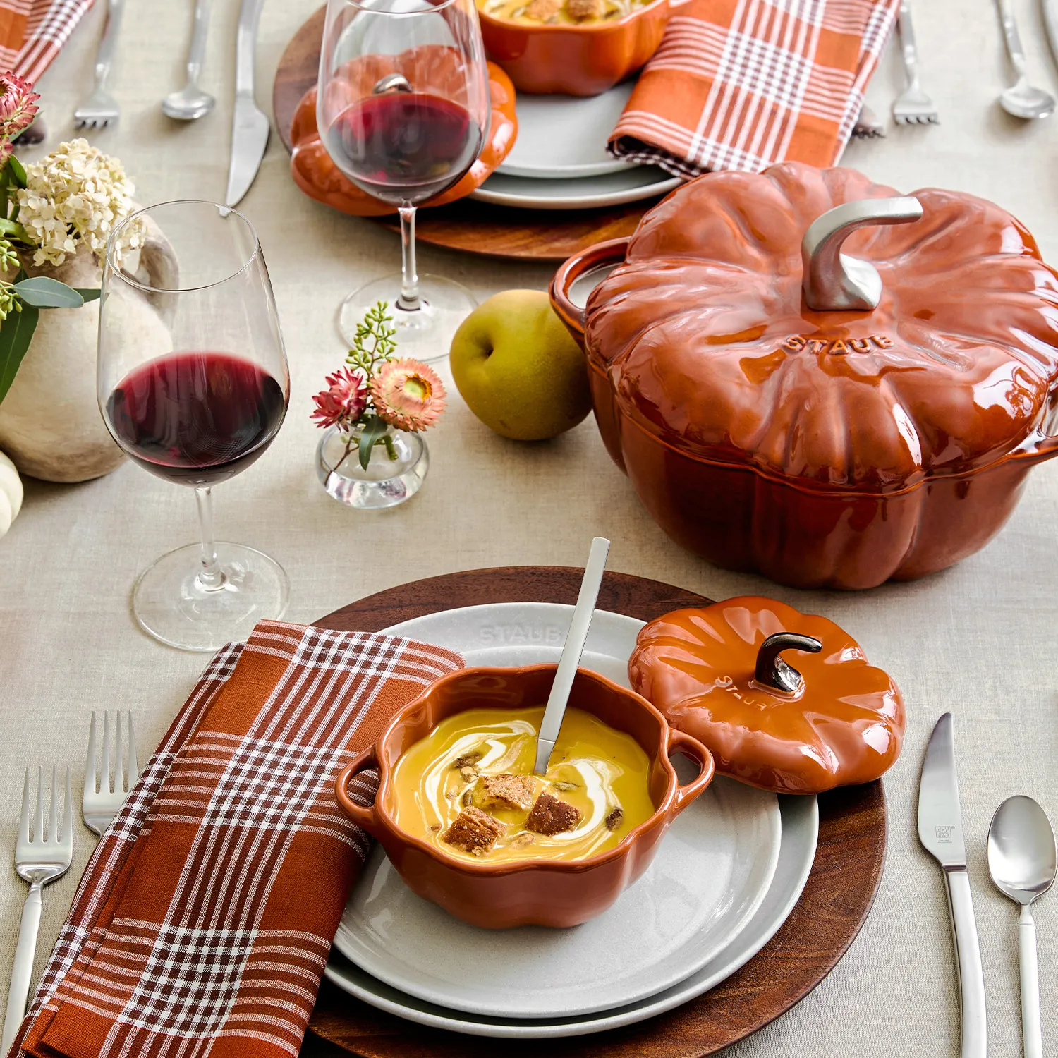 Staub Pumpkin Dutch Oven, 3.5 qt.
