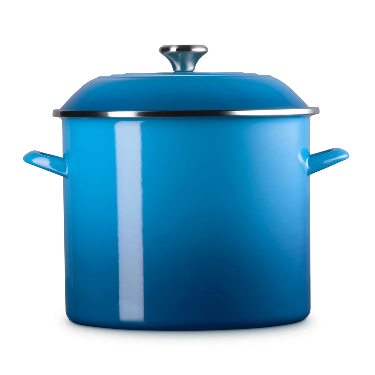 Le Creuset Enameled Steel Stockpot with Stainless Steel Knob, 16 qt.