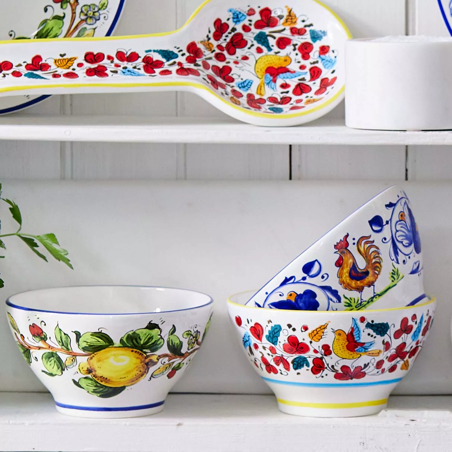 Nova Deruta Bird Cereal Bowl