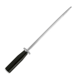 Shun Classic Honing Steel, 9" This is a very hard steel, high quality rod suitable for use on any knife,, including hard steel Japanese knives