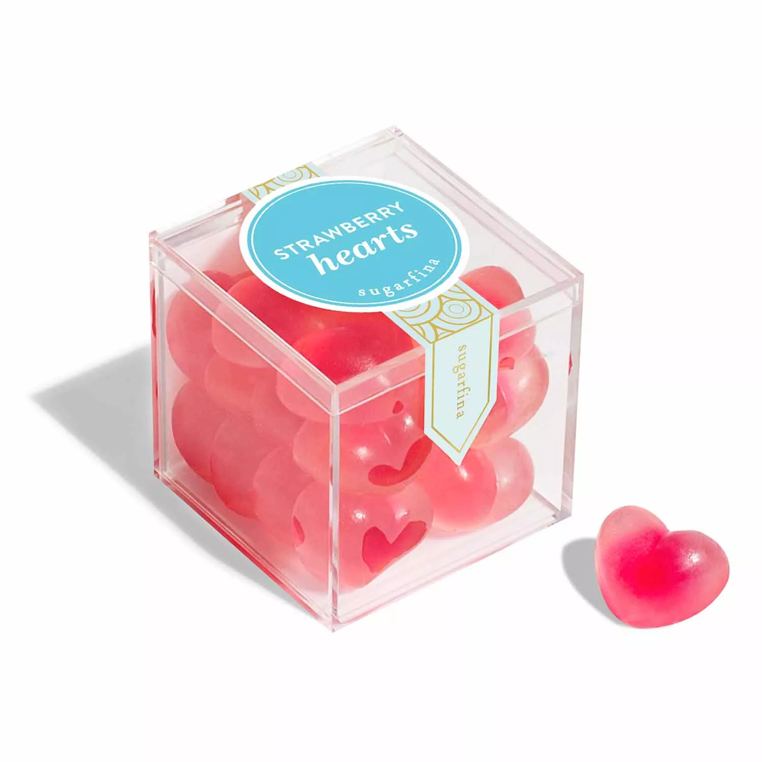 Sugarfina Strawberry Hearts, Set of 4