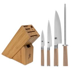 Shun Classic Blonde 5-Piece Starter Set These are by far the best knives I