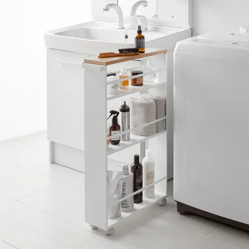 Yamazaki Tower Slim Steel Storage Carts