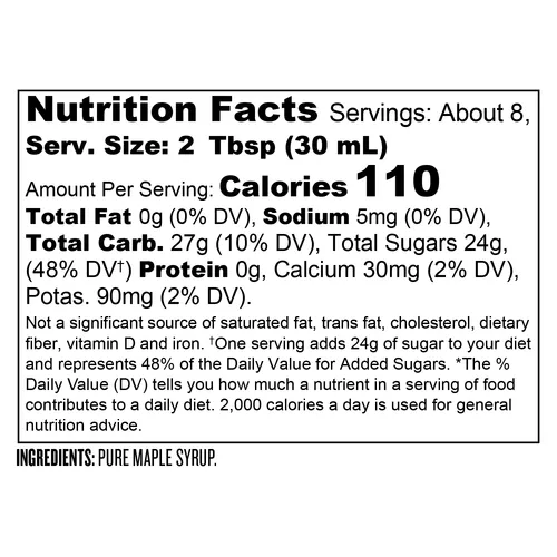 Sur La Table Maple Syrup in Gingerbread Bottle