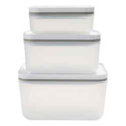 Zwilling Fresh & Save Plastic Vacuum Container Set, Set of 3 Vacuum container set