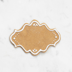 Oval Plaque Cookie Cutter, 4&#34;