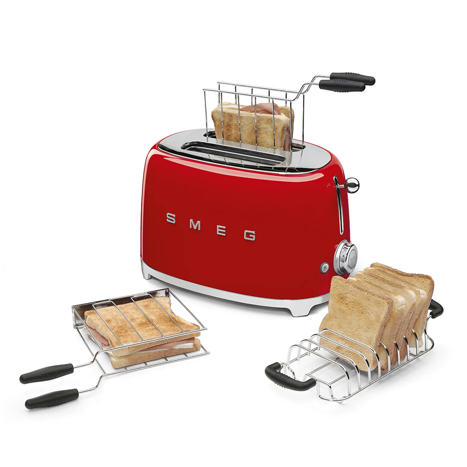 Smeg 50's Retro Style Aesthetic 2 Slice Toaster